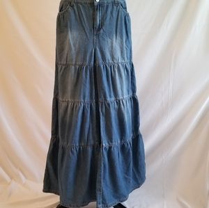 Zara Ruffle Leg Jeans